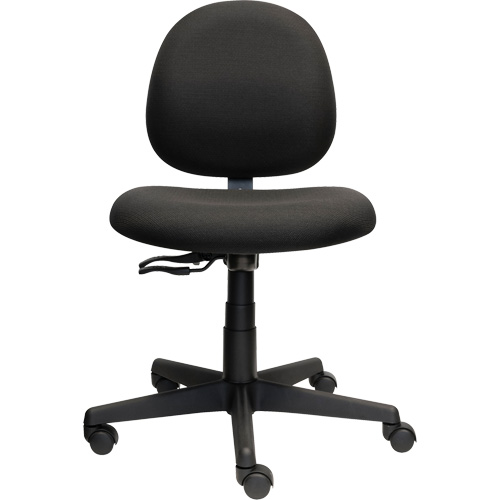 Ideal 730-14-LK902 Aspen Low Back Posture Task Chair, Fabric, Black, 275 lbs. Capacity