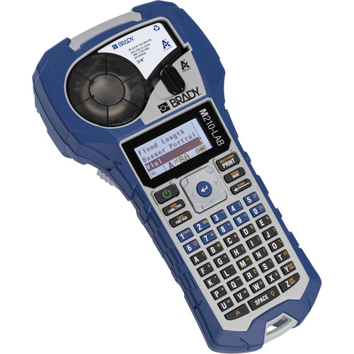 Brady M210-LAB Handheld Label Maker, 0.75" Tape
