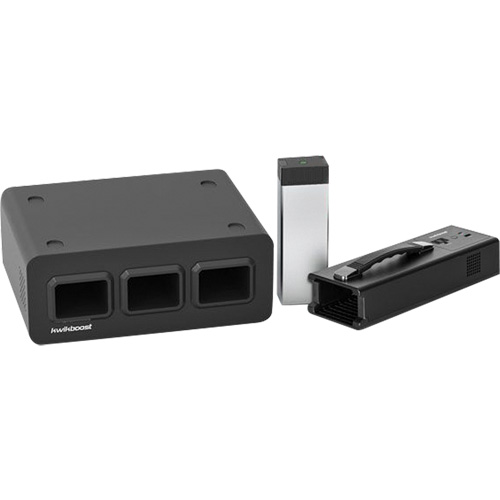 Luxor H. Wilson KBEP-BASE3 Base de poste de recharge KwikBoost EdgePower pour 3 batteries