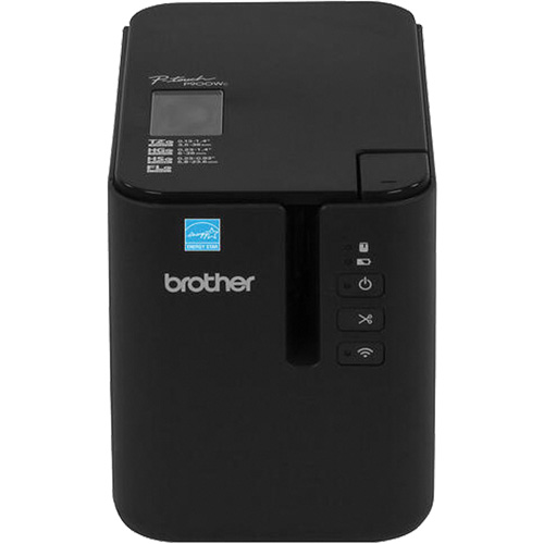 Brother PTP900WC Industrial Label Printer with Wireless Connectivity, Desktop, Plug-In/Battery Operated, PC & Mac Compatible