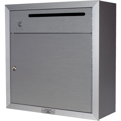 Canadian Mailbox Company 1600-DD  SURFACE MOUNT Boîte de collecte, Fixation En surface, 12-3/4" x 16-3/8", 2 portes, Aluminium