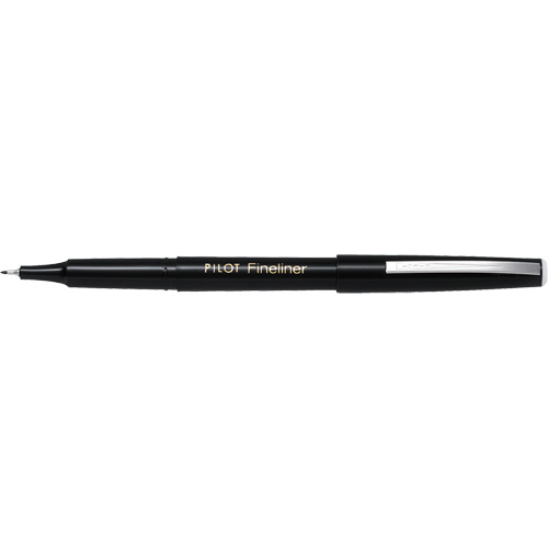 Pilot SWPP-BK Stylo Fineliner, Noir, Pointe Fin