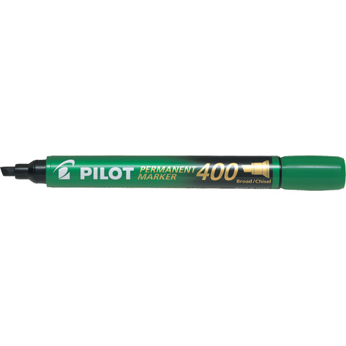 Pilot SCA-400-GN 400 Permanent Marker, Green, Chisel Tip