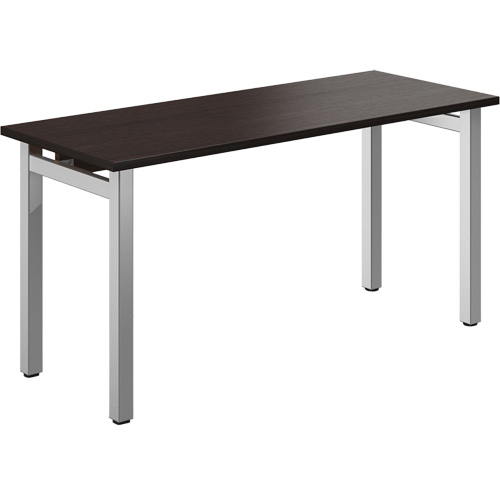 Offices To Go NL6030DHL DES TN Newland Table Desk, 29-7/10" L x 60" W x 29-3/5" H, Dark Brown