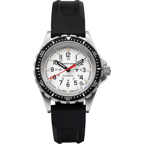 Marathon WW194026SS-0530 Arctic Edition Medium Diver's Automatic, Digital, Battery Operated, 36 mm, Black