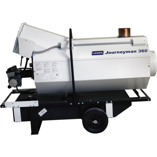 L.B. White JOURNEYMAN 360OIL Journeyman&reg; Indirect-Fired Portable Heater