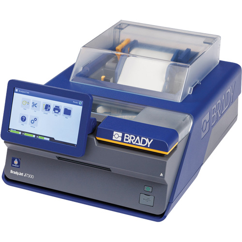 Brady J7300-W-LAB J7300 Industrial Inkjet Colour Label Printer with Wi-Fi & Laboratory ID Software, 48" Tape, 1.2 IPS