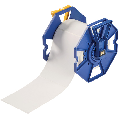 Brady J-371-2569 Low-Halide Multi-Purpose Labels, Polyester, 3.5" L x 5" H, White