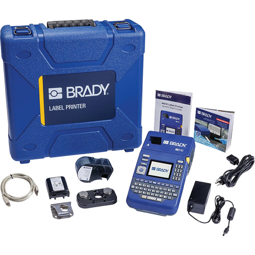 Brady M510-KIT &eacute;tiqueteuse industrielle portative M510 avec trousse d'accessoires, Ruban 1,5"