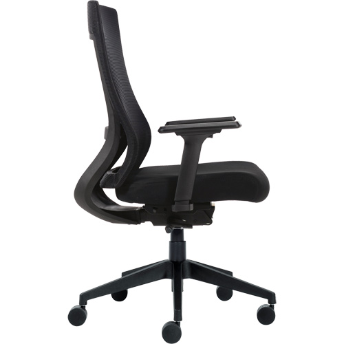 Offices To Go OTG11351AB High-Back Weight-Sensing Synchro-Tilter, Mesh, Black