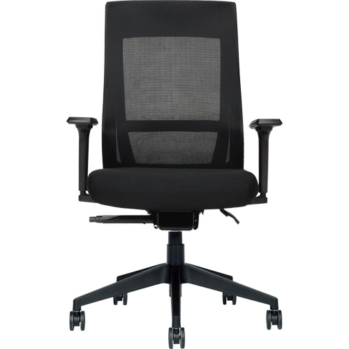 Offices To Go OTG11351AB High-Back Weight-Sensing Synchro-Tilter, Mesh, Black