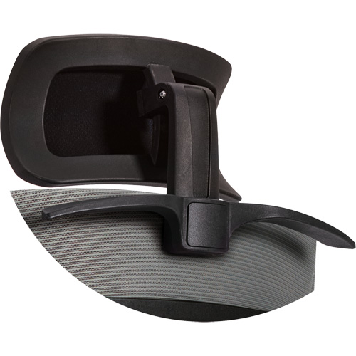 Offices To Go OTG11352 Adjustable Headrest with Coat Hanger