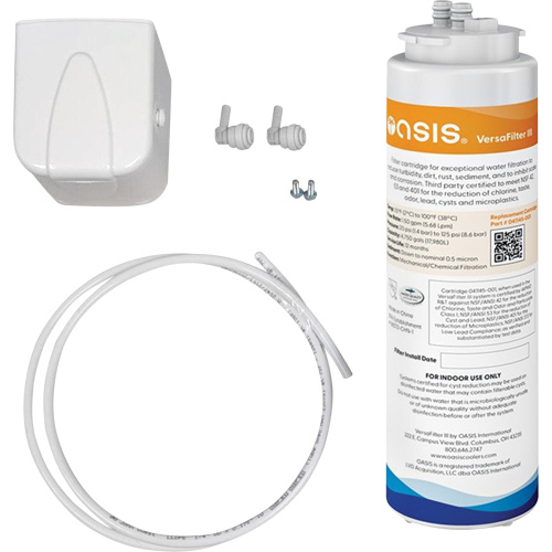 Oasis 041253-001 Versafilter III Universal Filter Kit, For OASIS Drinking Fountains/OASIS Bottle Fillers