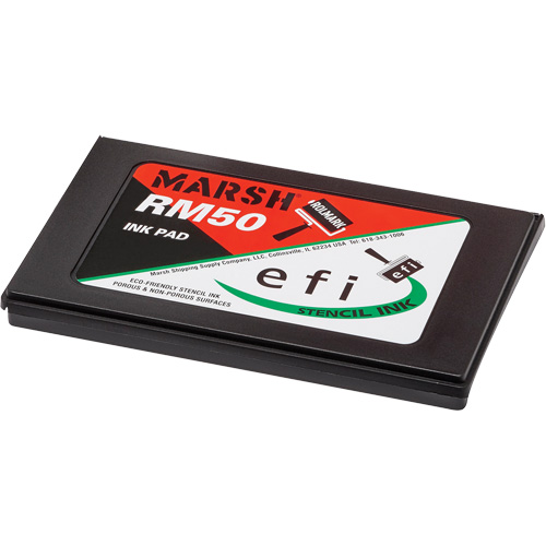 Marsh 310050 Rolmark Stensil Systems - Dry Ink Pad