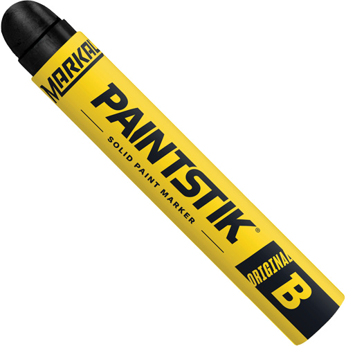 Markal 080223 Paintstik&reg; Original B&reg; Paint Marker, Solid Stick, Black