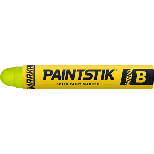 MARKAL Markal® Paintstik® Original B® Paint Marker, Solid Stick, Yellow