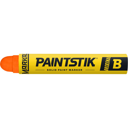 Markal 082834 Markal&reg; Paintstik&reg; Original B&reg; Paint Marker, Solid Stick, Orange