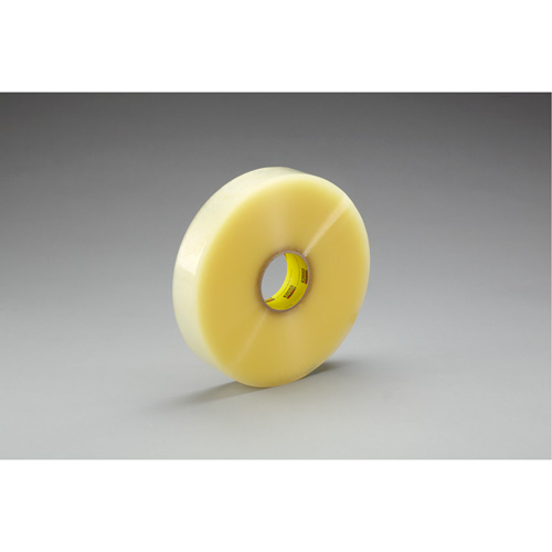 3M 373-72X914-CLR Scotch&reg; Box Sealing Tape 373, Hot Melt Adhesive, 2.5 mils, 72 mm (3") x 1828 m (5997')