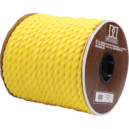 Barry & Boulerice A1PJ/014 Ropes, Polypropylene, 1300'
