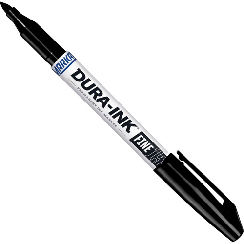 Markal 096023 Dura-Ink&reg; Markers - #15, Black, Fine Tip