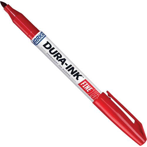 Markal 096022 Marqueurs Dura-Ink - no 15, Rouge, Pointe Fin