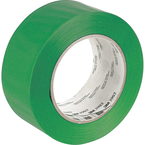 3M 3903-2X50-GRN Rubans adh&eacute;sifs en vinyle 3903, 50 mm (2") la x 45,5 m (149,25') lo, 6,3 mils, Vert