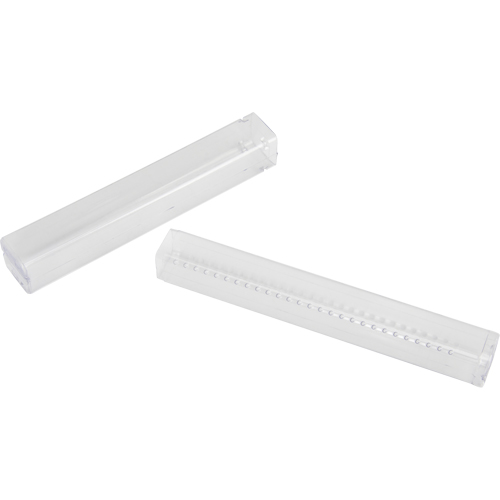  PC373 Tube d'emballage en PVC Quadropack, 1/2" dia./7-7/8" la X 4-3/4" lo