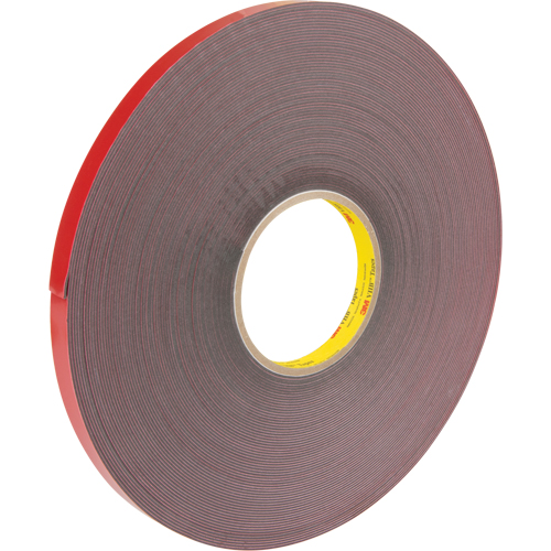 3M 4611-1/2X36 Ruban VHB, 32,9 m (108') lo x 12,7 mm (1/2") la, 40 mils, Acrylique
