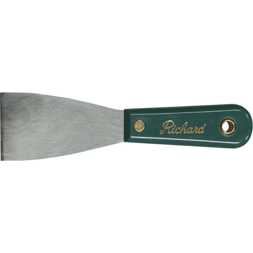 Richard ST-2-F Putty Knife Flexible Stainless Steel, 2", Stainless Steel Blade
