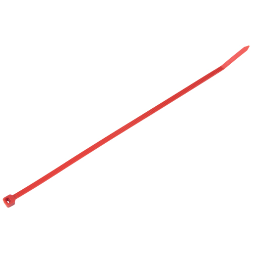 Avery Dennison 08690-0 Intermediate Cable Ties, 8" Long, 40 lbs. Tensile Strength, Red