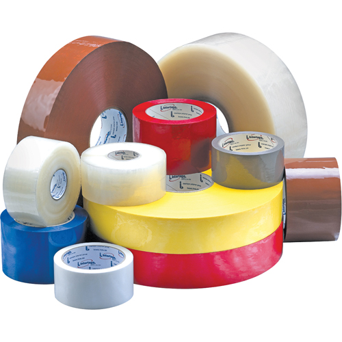 IPG GC407 Box Sealing Tape, Acrylic Adhesive, 2.1 mils, 48 mm (1-22/25") x 100 m (328')