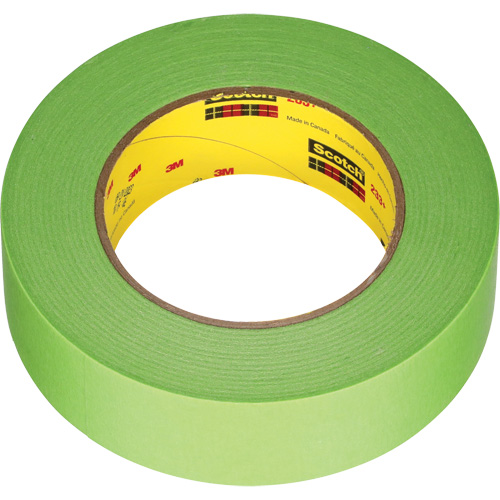 3M 26338 Scotch&reg; 233 Masking Tape, 36 mm (1-1/2") x 55 m (180'), Green