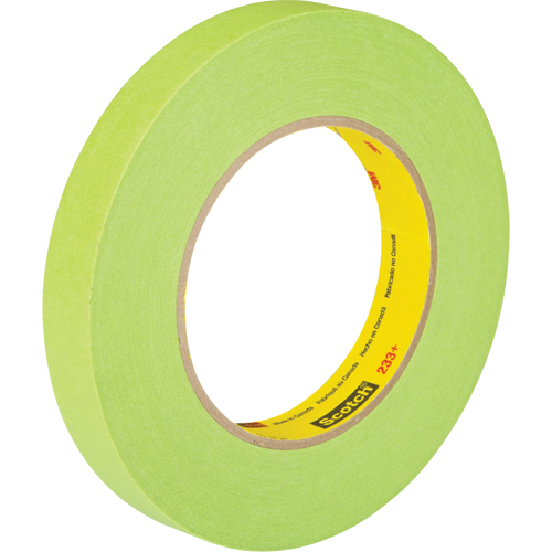3M 26334 Scotch&reg; 233 Masking Tape, 18 mm (3/4") x 55 m (180'), Green