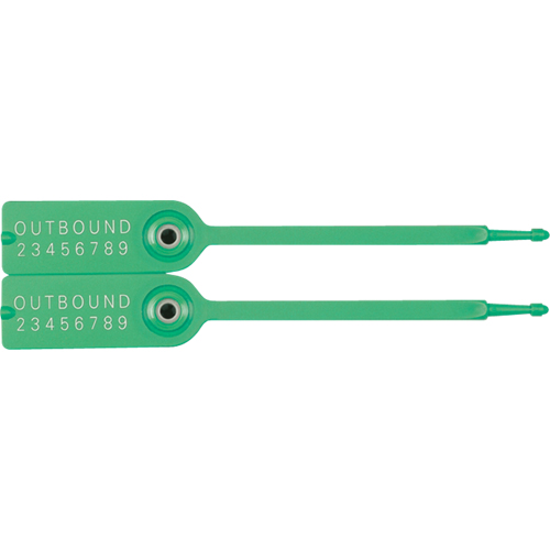 Tyden Brooks 000361 GREEN Scell&eacute;s pour bacs de manutention Gemini, 7-1/4", Plastique, Pousser et tirer