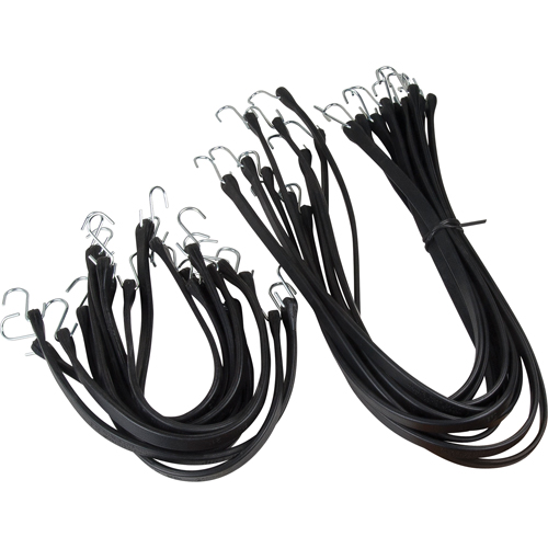 KLETON PF092 Ensembles d'attaches en caoutchouc, 21"