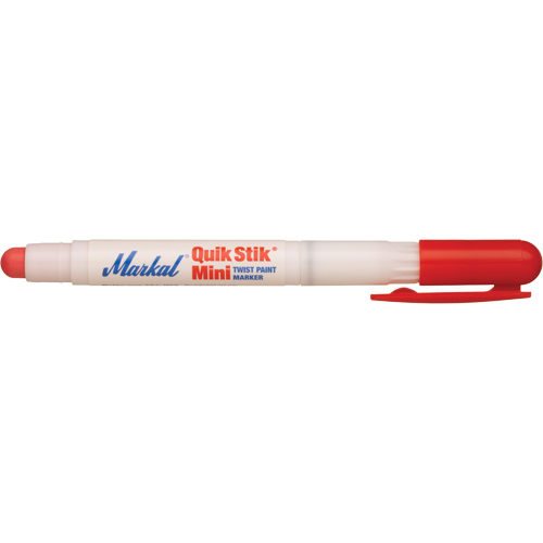 Markal 061128 Quik Stik&reg; Mini Paint Marker, Solid Stick, Red