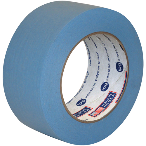 IPG PF3...78 Utility Grade Coloured Masking Tape, 24 mm (1") x 55 m (180'), Light Blue