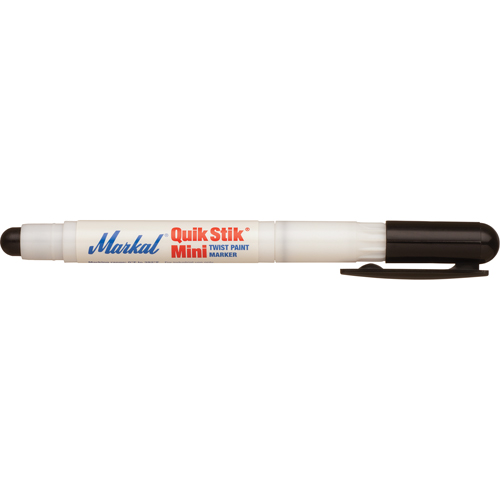 Markal 061129 Mini marqueur de peinture Quik Stik, B&acirc;ton plein, Noir
