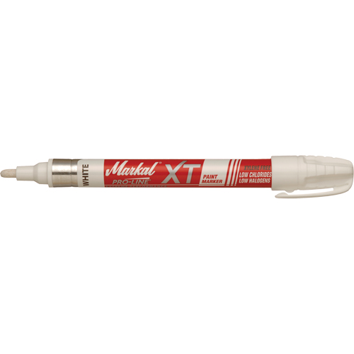 Markal 097250 Pro-Line&reg; XT Paint Marker, Liquid, White