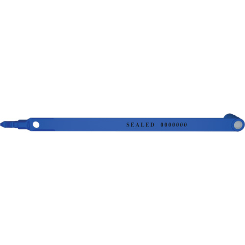 Universeal UFR-TS BLUE Scell&eacute;s de s&eacute;curit&eacute; uniFreight, 7-3/4", Plastique, Scell&eacute; pour camion