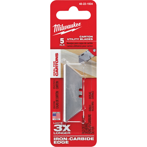 Milwaukee 48-22-1934 Utility Knife Blades, Single Style