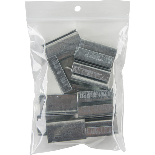 KLETON PF915 Poly Bags, Reclosable, 4" x 3", 2 mils