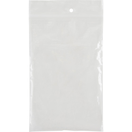KLETON PF925 Poly Bags, Reclosable, 6" x 4", 2 mils