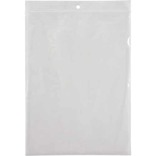 KLETON PF937 Poly Bags, Reclosable, 8" x 6", 2 mils