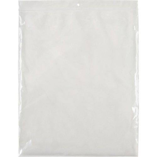 KLETON PF954 Sacs en poly, Refermable, 12" x 10", 2 mils