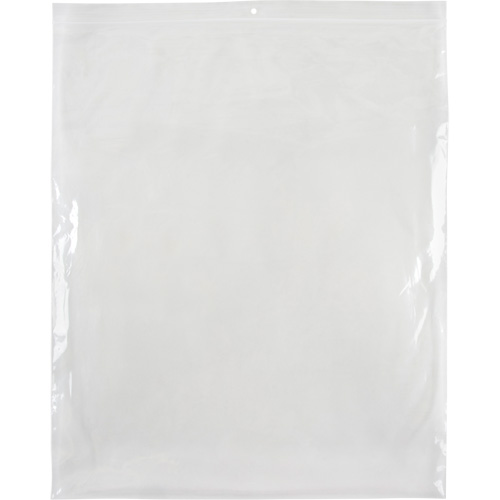 KLETON PF961 Poly Bags, Reclosable, 15" x 12", 2 mils