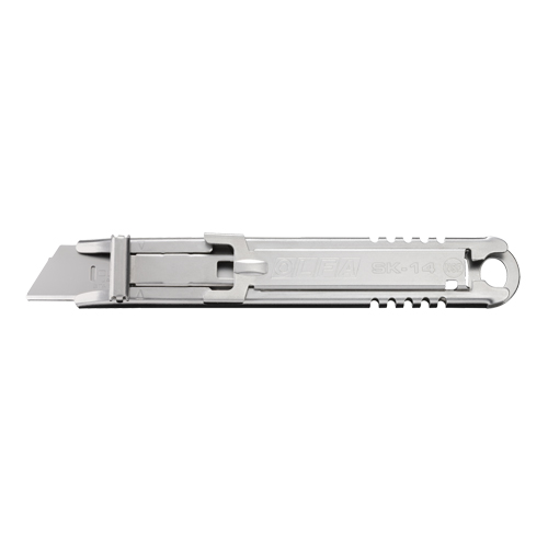 Olfa 1134049 Self-Retracting Safety Knife, 14.5 mm, Stainless Steel, Stainless Steel Handle