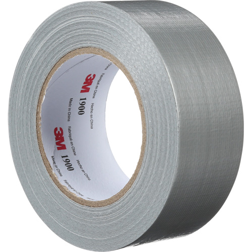 3M 1900-48X45.7 Ruban pour conduit &eacute;conomique 1900, 5,8 mils, Argent, 48 mm (2") x 5,7 m (18,7')