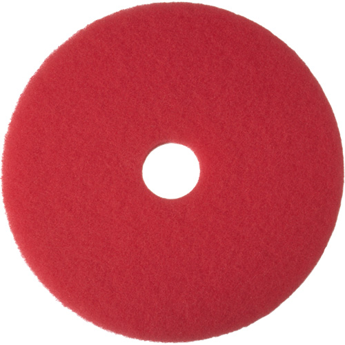 3M F-5100-RED-12 5100 Series Pad, 12", Buffing, Red