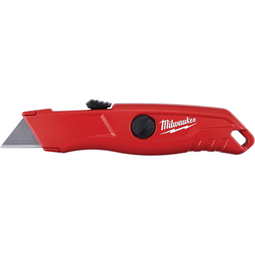Milwaukee 48-22-1512 Self-Retracting Knife, 3/4", Steel, Metal Handle